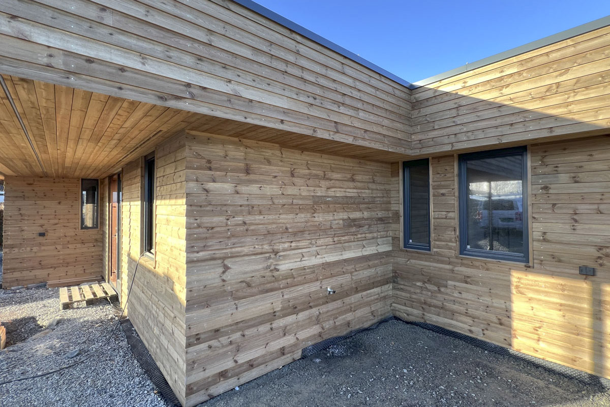 Enebolig Miljøbygg, Sola